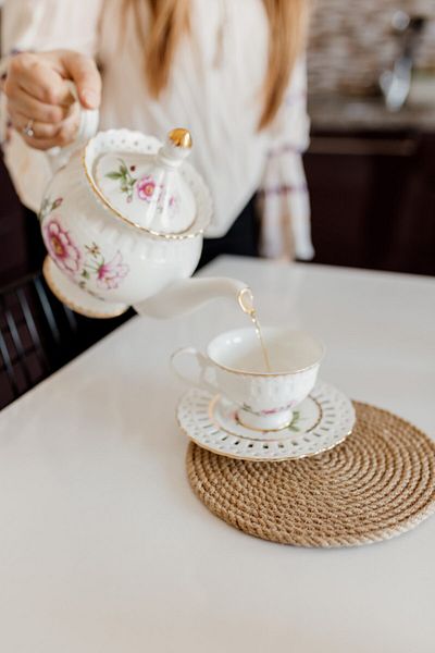 My eticaret 2 Pieces 20 Cm Trivet Teapot / Pot / Pan Base