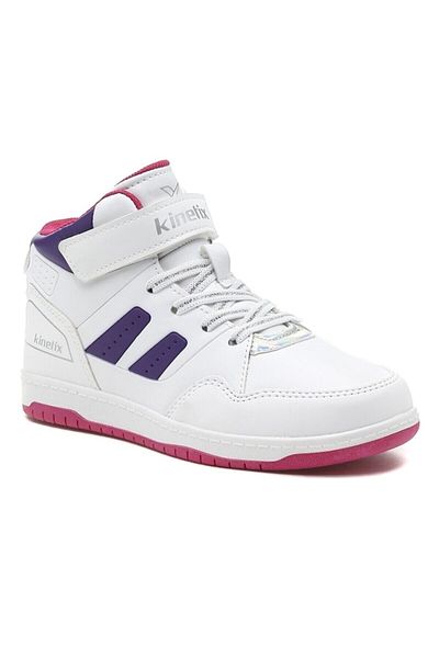 Kinetix Pantofi sport albi pentru copii - Gıga Hi J 101039471
