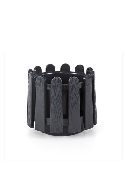 SERİNOVA Is02 Istanbul Saksı 2.6 Litre Siyah 2'li Set