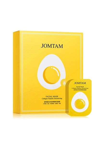 JOMTAM Multifunctional Night Care Eggs with Collagen and Yeast Peptide Set of 8 5 Gr X 8 Pieces