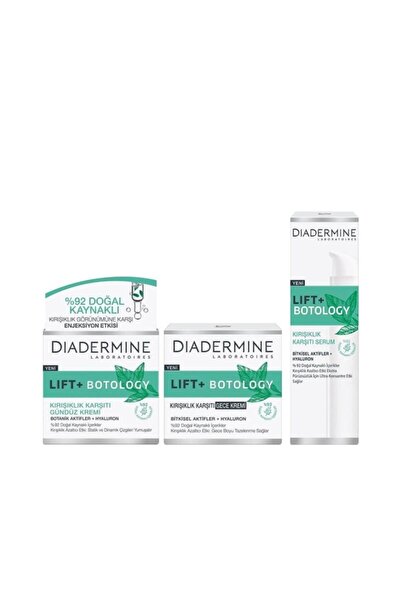 Diadermine Lift+ Botology Kırışıklık Karşıtı Serum 40 Ml + Lift+ Botology Gündüz + Gece Kremi 50 Ml