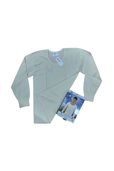 GÜVENÇ Wool White Underwear Top