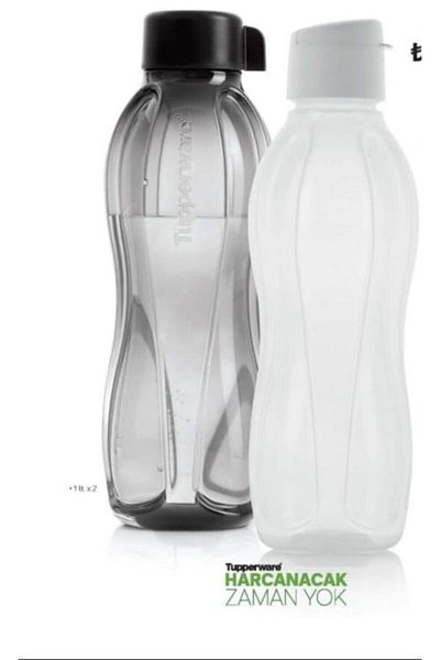Tupperware Eco Water Bottle Set of 2 1 Liter