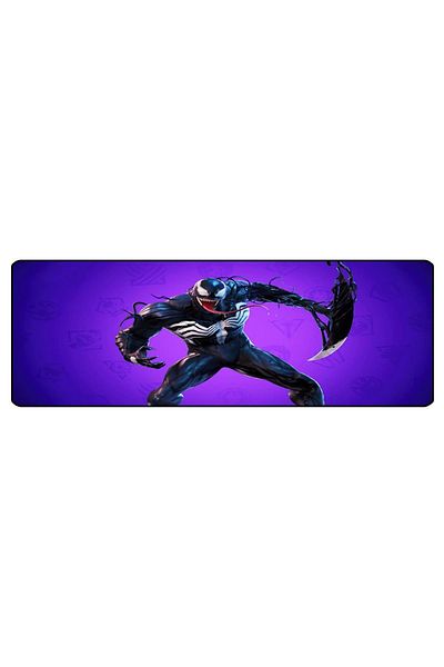 sgeteknoloji 70x30 Cm Venom Blue Cusut Talpă Anti-alunecare Speed Ver. Mouse Pad Gamer Gaming