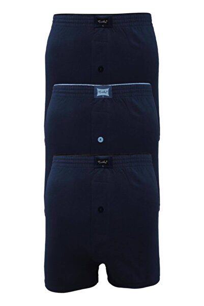 Tutku Češljani pamuk, obične bokserice 117, pakovanje od 3 komada | Mornarsko...