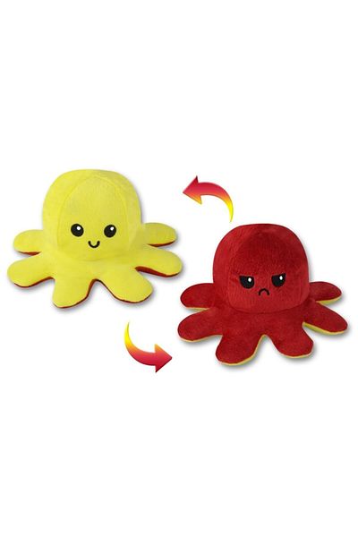 Halley Oyuncak Cute Two-Faced Octopus