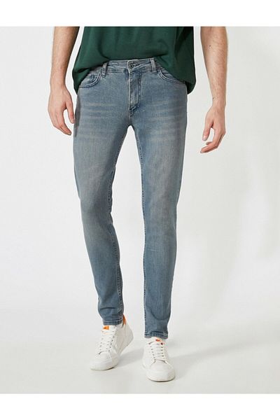Koton Pantaloni Jean pentru bărbați - Model 2kam43027ld