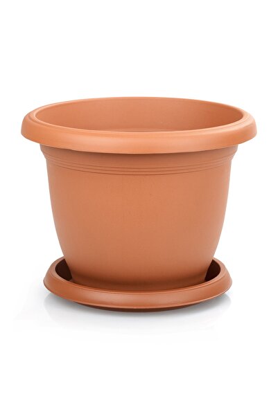 SERİNOVA V507 Villa Saksı 8.8 Litre 3'lü Set Kiremit