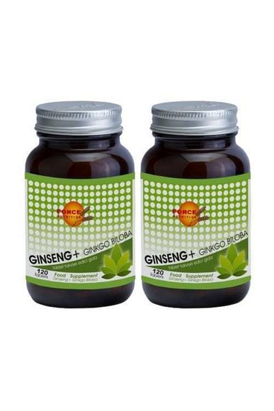 Force Gınşeng Gınkgo Biloba - 2x120 Nutrición Tablet