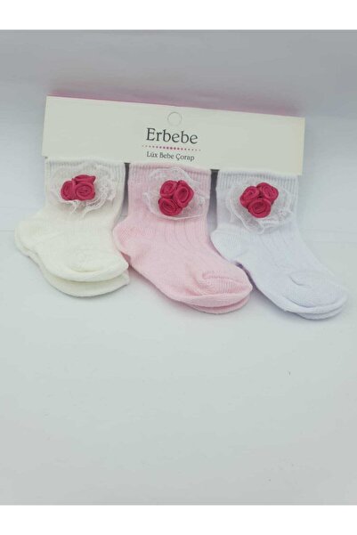 KARDEŞLER BABY Ribbed Baby Accessory Socks