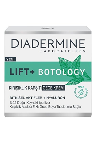 Diadermine Lift + Botology Kırışıklık Karşıtı Gece Kremi 50ml