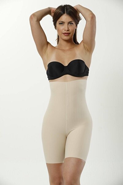 jilly jo Corset de damă nud tăiat cu laser cu talie înaltă