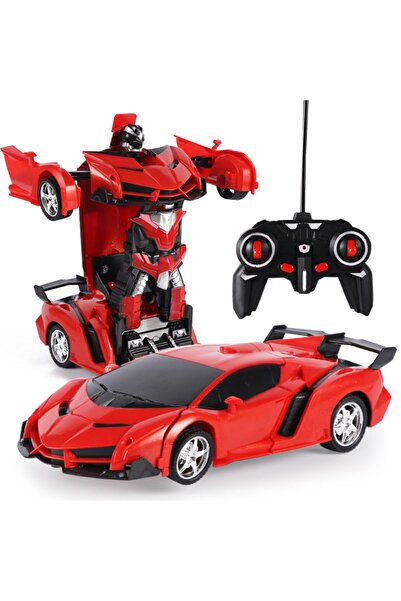 MJ TOYS Oyuncak Uzaktan Kumandalı Transformers Tarzı Robota Dönüşen Oyuncak A...