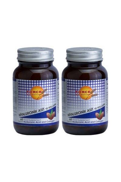 Force Nutrition Hyaluronic Acid Collagen 2x60 Tablet Skt November 21, 2022