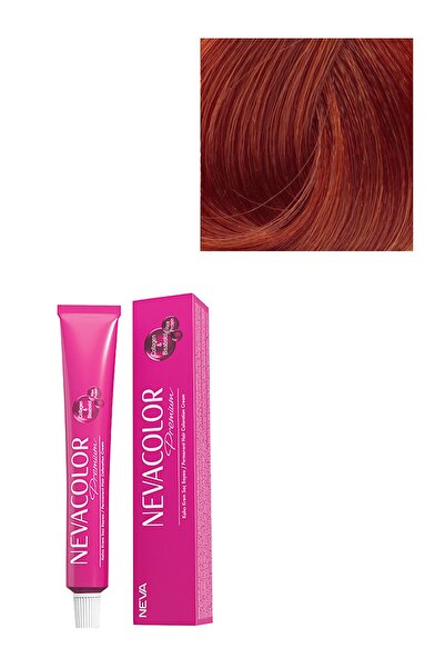 Neva Color Premium Kalıcı Saç Boyası  Tarçın Bakır 8.44