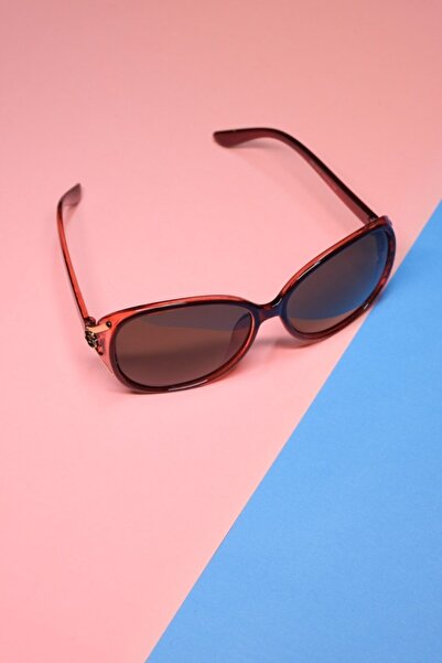 Bestenur Women's Ornamental Detail Oval Glasses Black