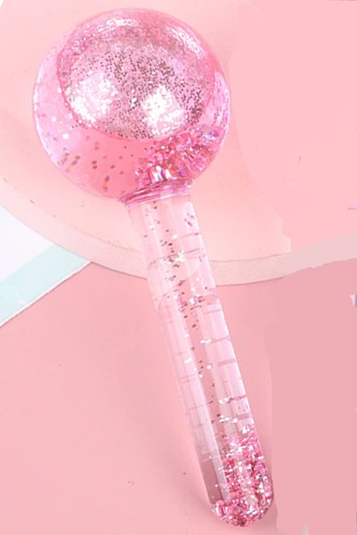 MOBEE 1 Adet Pembe Ice Globes Leke Önleyici Buz Küresi Soğuk Masaj Ve Terapi ...