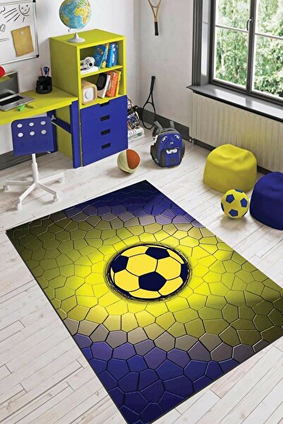 Genel Markalar Makinede Yıkanabilir Kaymaz Tabanlı Taraftar Halısı Ar155