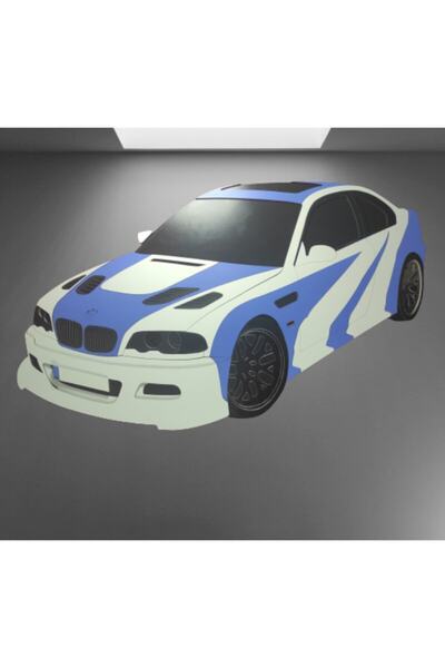 Bmw M3 Nfs Çok Katlı Pleksi Ve Mdf Hediyelik Araba Panel Tablo
