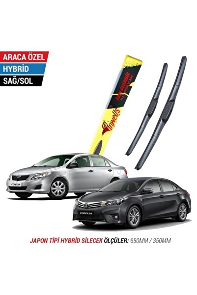 Inwells Toyota Corolla Silecek Takımı (2007-2018) Inwells Hybrid