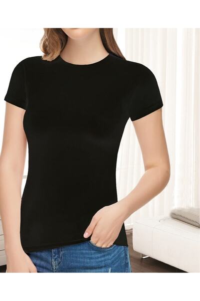 jilly jo Жіноча еластична майка з короткими рукавами, 3 штуки в упаковці