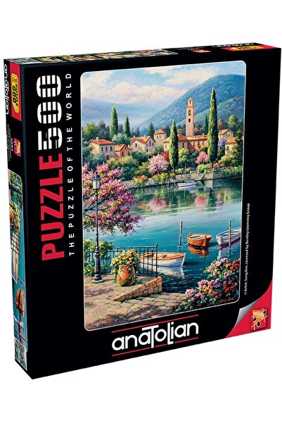 Anatolian Puzzle أحجية الصور المقطوعة 500 قطعة - مسائية على البحيرة 3597