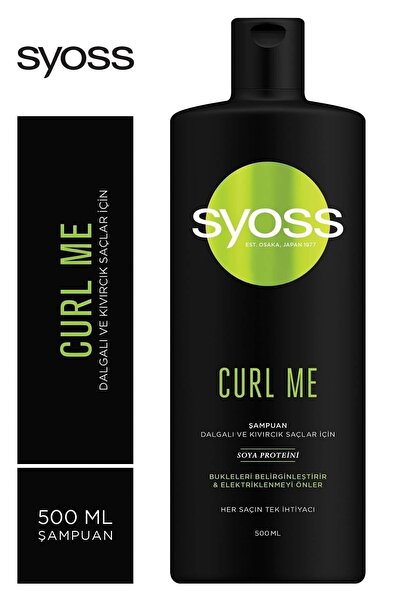 Syoss Marka: L Curl Me Bukle Belirginleştirici Şampuan 500 Ml 8690572795910 K...
