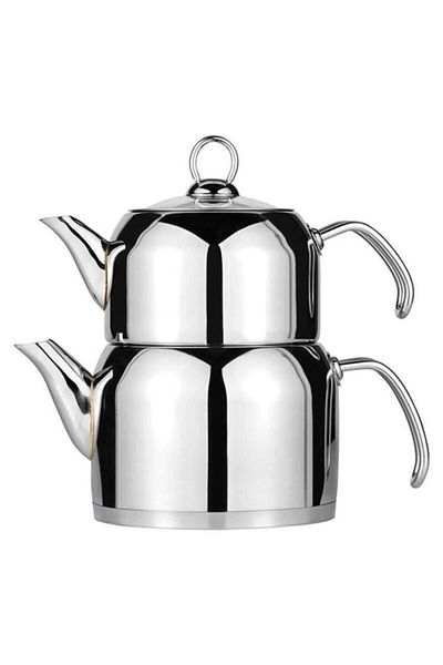 Amboss Saphire Medium Size Steel Handle Teapot Set Handle-4868