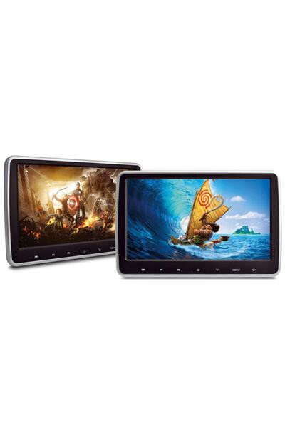 newfron Nf-10ushd 10.1 Tft 1080x800 Pixels Siyah Hd Bracket Touch Buttons Dv Player