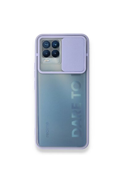 KZY İletişim Realme 8 Pro Uyumlu Kapak Lensi Açılır Kapanır Kamera Korumalı K...