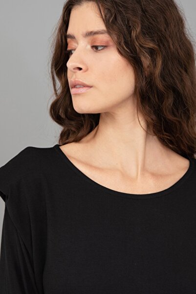 Pierre Cardin Sıyah Kadın Sweatshirt G022SZ082.000.1347576