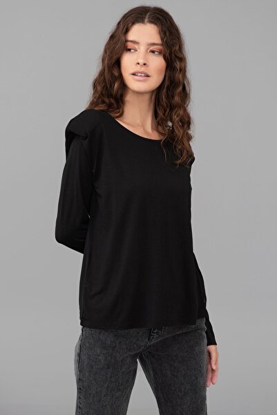 Pierre Cardin Sıyah Kadın Sweatshirt G022SZ082.000.1347576