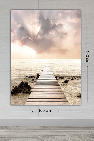 Tablo Center Dev Boyut Dekoratif Kanvas Tablo 100x140cm