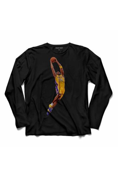 Kendim Seçtim Kobe Bryant Black Mamba NBA košarkaška majica dugih rukava