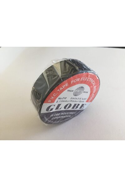 Globe Elektrik Bandı Siyah 1 Adet 0.13mm X19mm X 10 Yds