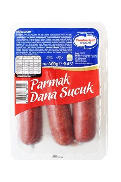 Cumhuriyet Sucuk Parmak 300 gr