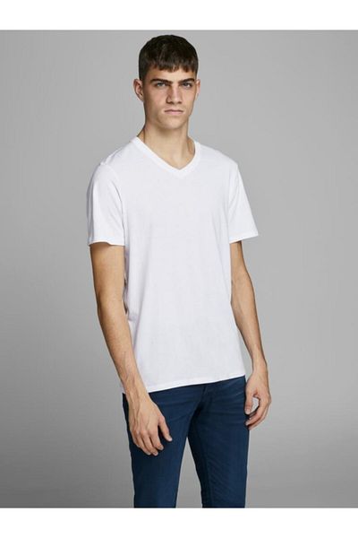 Jack & Jones Ανδρικό T-Shirt με λαιμόκοψη Jack&jones 12136713