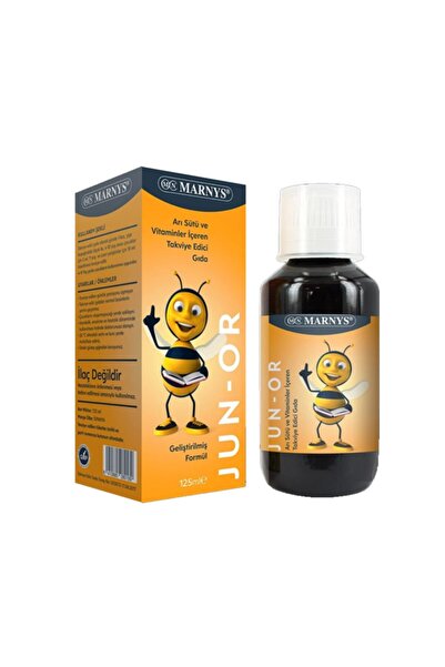 Marnys Jun-or Arı Sütü Ve Vitaminler Içeren Takviye Edici Gıda 125ml