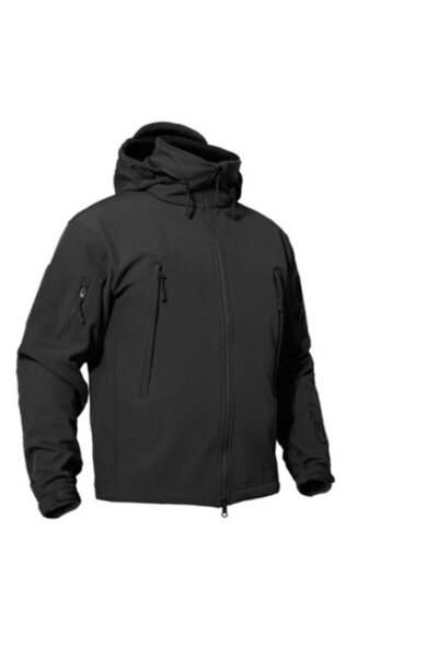 MONTANA TAKTİKAL Montana Taktikal Siyah Outdoor Mont Rüzgar Geçirmez Su Geçir...