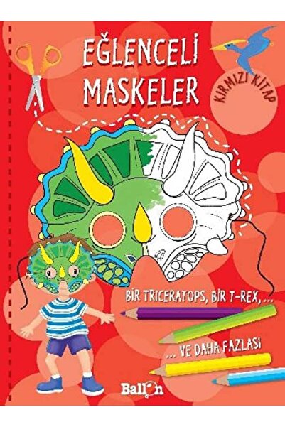 Parıltı Yayınları Eğlenceli Maskeler (Kırmızı Kitap)