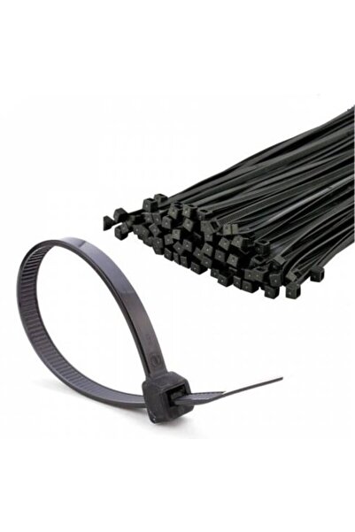 8x450 Kablo Bağı 100 Lü Paketler Siyah