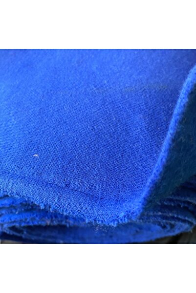 Yeşimm Kumaş Saks Mavisi 3 Iplik Şardonlu Penye Kumaş