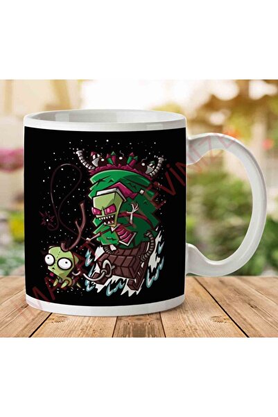 ART HEDİYE 1-2271 كوب Zim Stole Xmas The Grinch The Invader