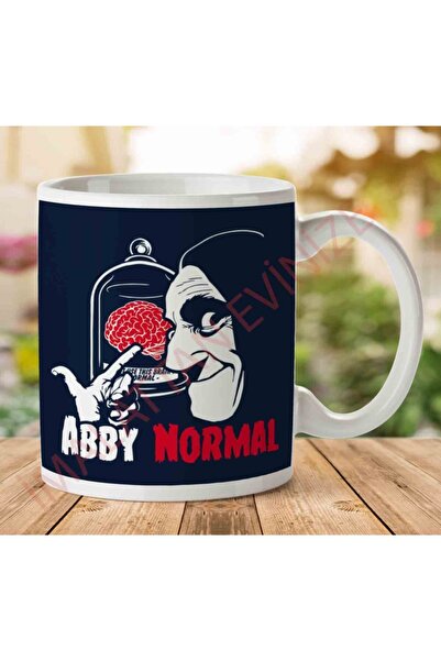 ART HEDİYE كوب مطبوع على الجانبين من Young Frankenstein Abnormal Brain