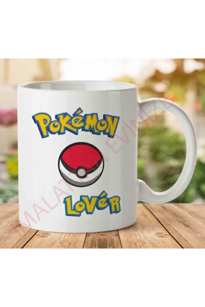 ART HEDİYE 1-1721 Pokemon Chaser Pokeball Two Sided Printed Mug Cup.jpg