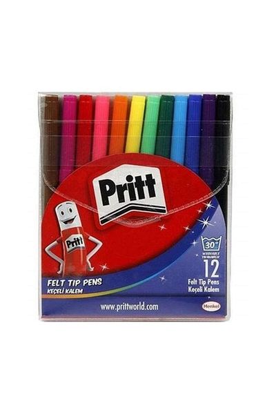 Pritt 12 Colors Felt Tip Pen