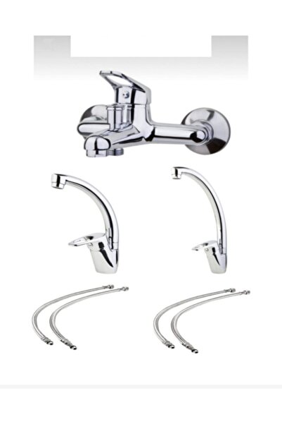 Guadro Armatür Banyo Mutfak Lavoba Bataryaleri Set