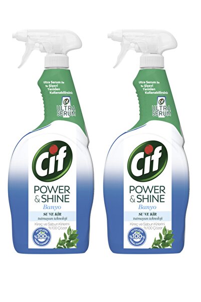 Cif Power Shine Banyo 2 Adet X750 ml