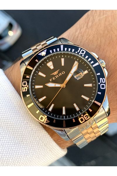 FERRO Men's Watch + Bracelet