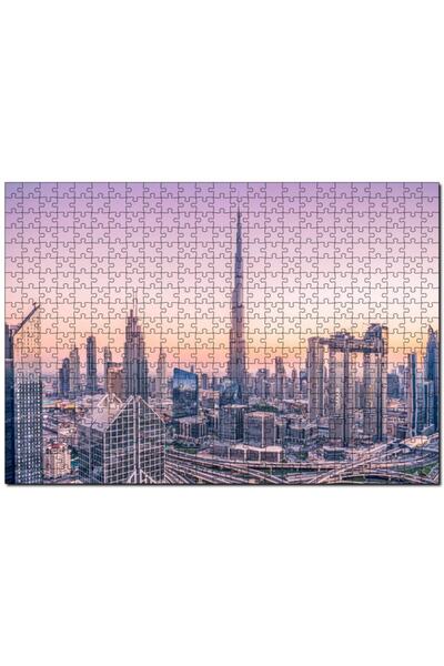 Cakapuzzle دبي سيتي سنتر سكيب 120 قطعة لغز الصور المقطوعة Mdf (خشب)